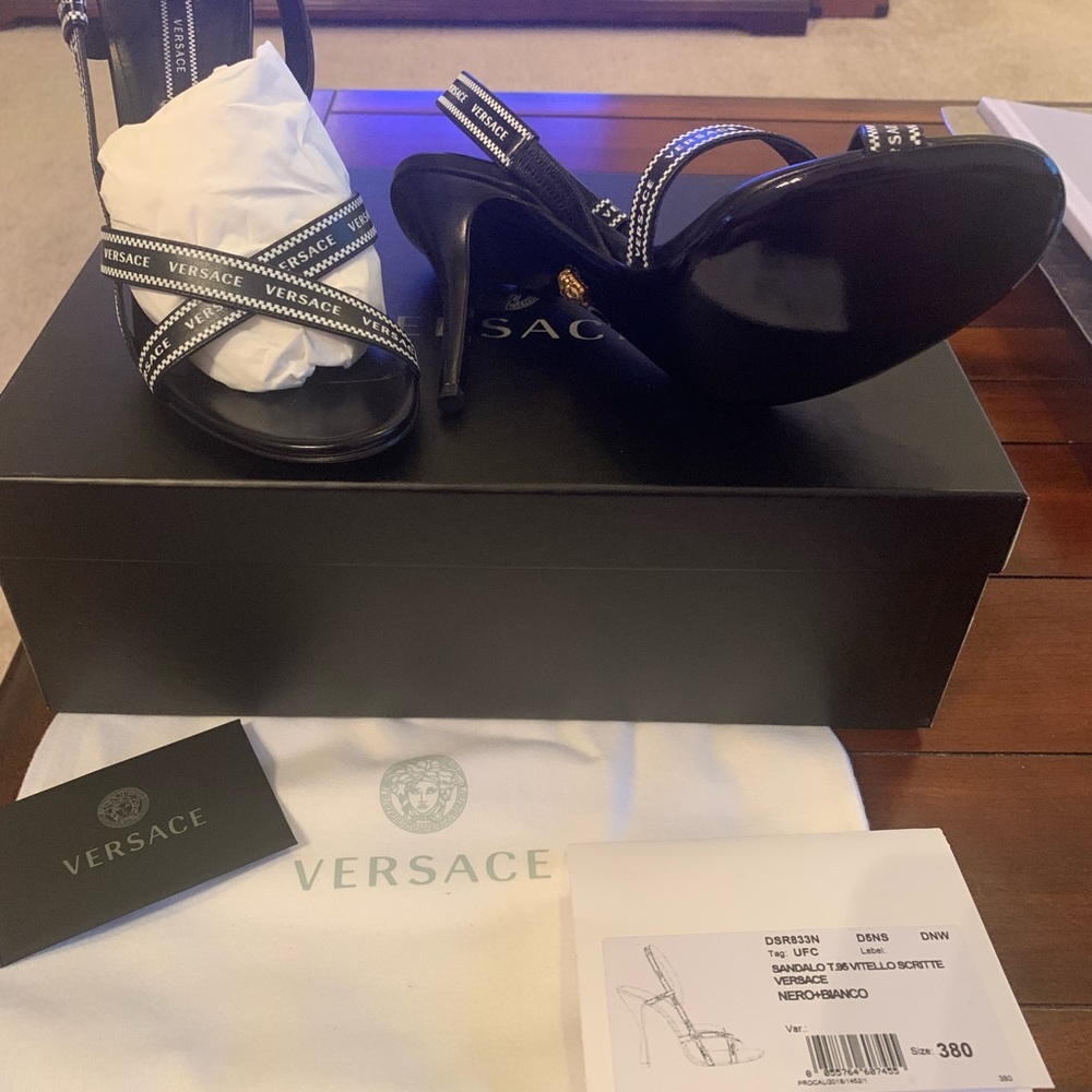 Brand new Versace Sandals.  Never worn.